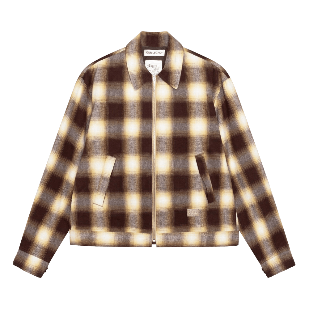 Our Legacy - Blouson Jacket Washed Black Moleskin
