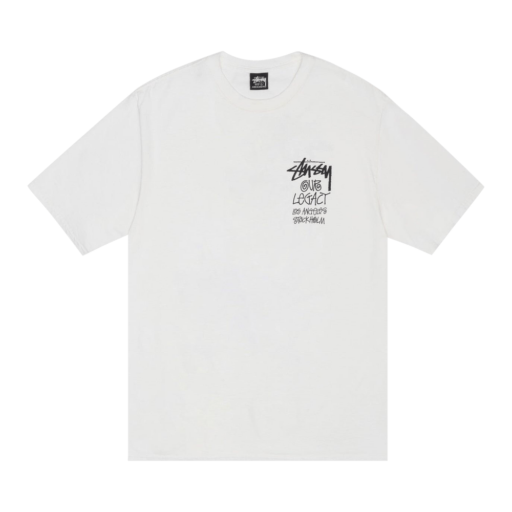 Buy Stussy x Our Legacy Work Shop 8 Ball Yin Yang Tee 'Natural
