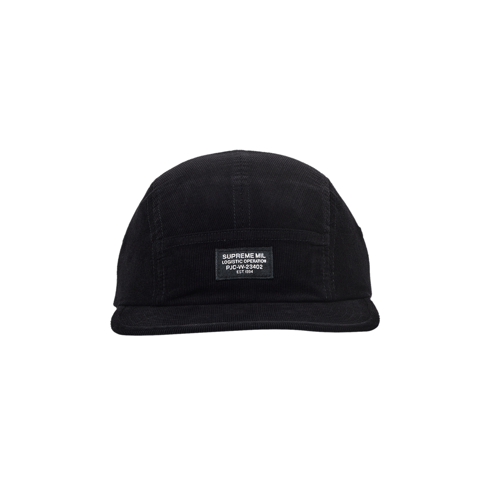 Buy Supreme Corduroy Pocket Camp Cap 'Black' - FW24H17 BLACK | GOAT UK