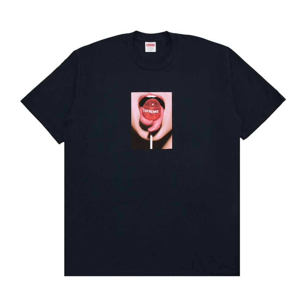 Buy Supreme Lollipop Tee Navy FW24T62 NAVY GOAT
