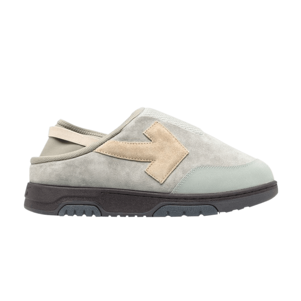 Off-White Out Of Office Mule Light Grey Beige
