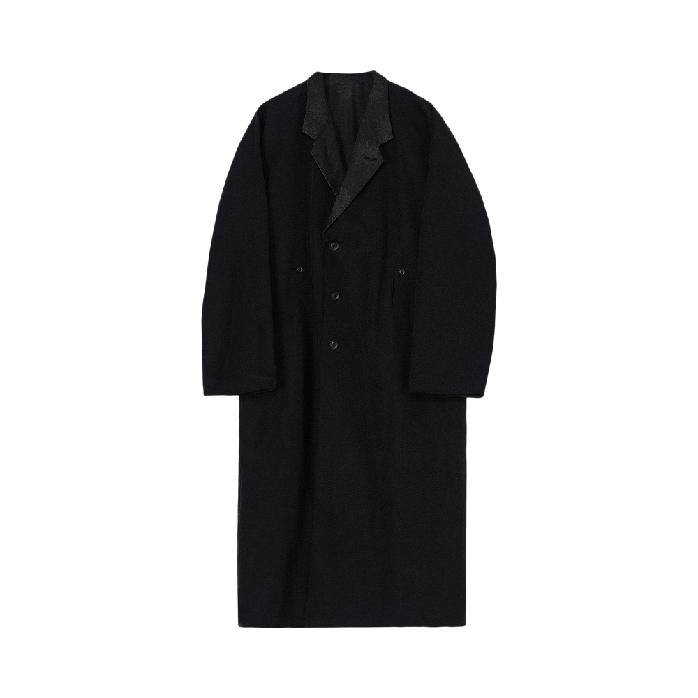 Buy Yohji Yamamoto Pour Homme Grosgrain Lining PT Raglan Coat