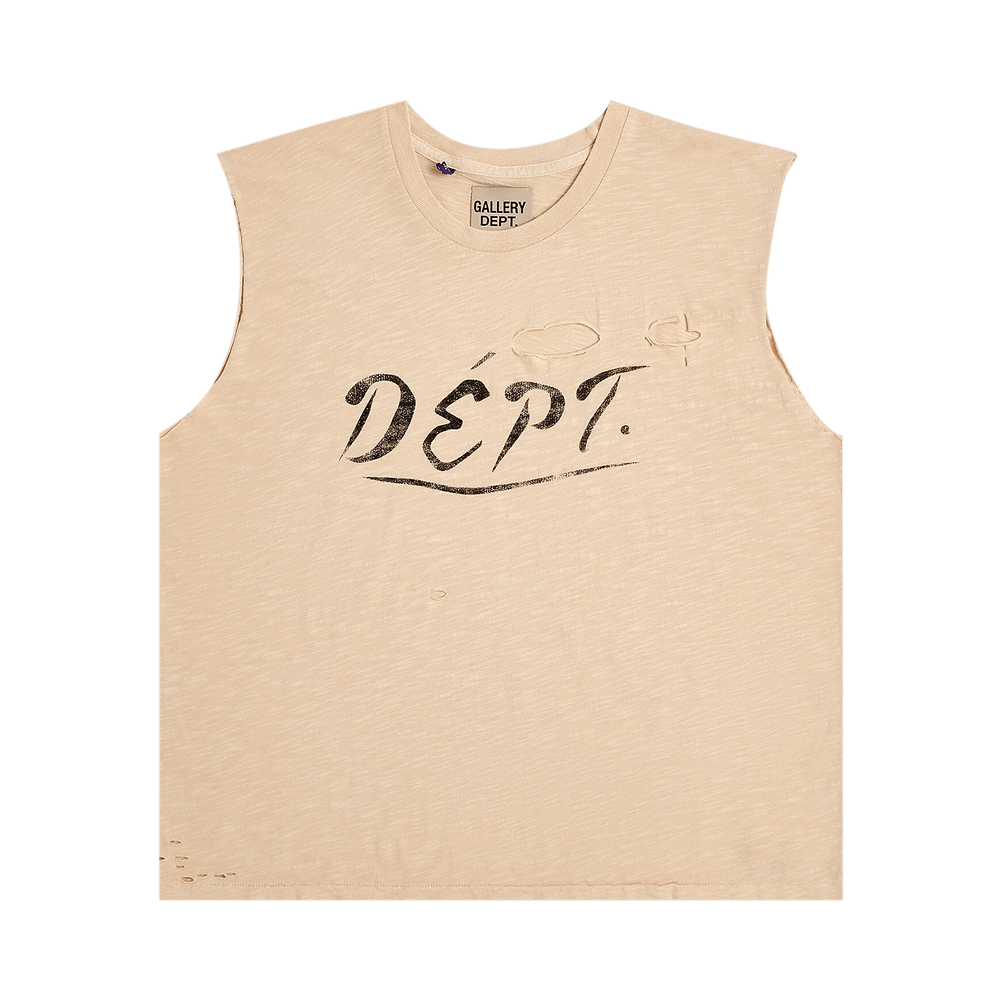 Buy Gallery Dept. Sleeveless Crew Tee 'Archival White' - SCT 10050