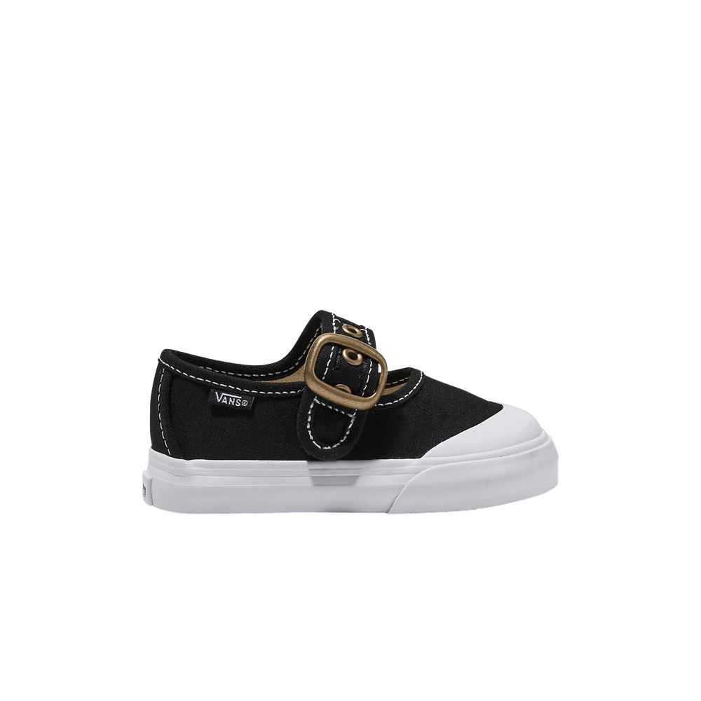 Vans Mary Jane Toddler Black White