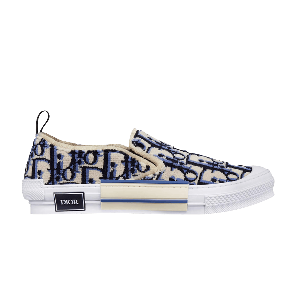 Buy Dior B23 Slip On Dior Oblique Tapestry Blue 3SN284ZGT H561 GOAT