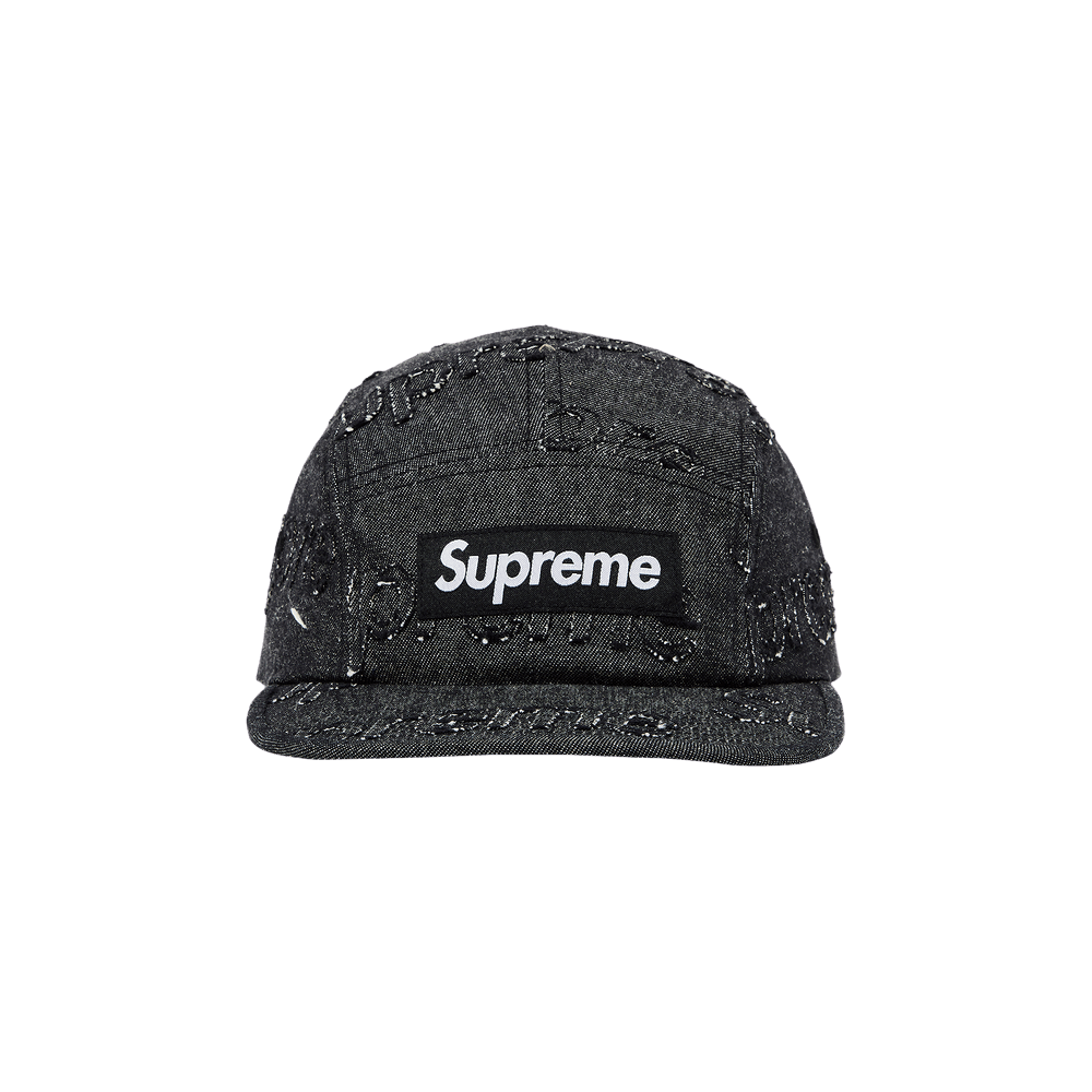 ☆WKNDRS☆ FLEECE CAMP CAP BLACK WS2402CP05BK Buy Supreme Military Camp Cap 'Black' - FW21H89 BLACK | GOAT