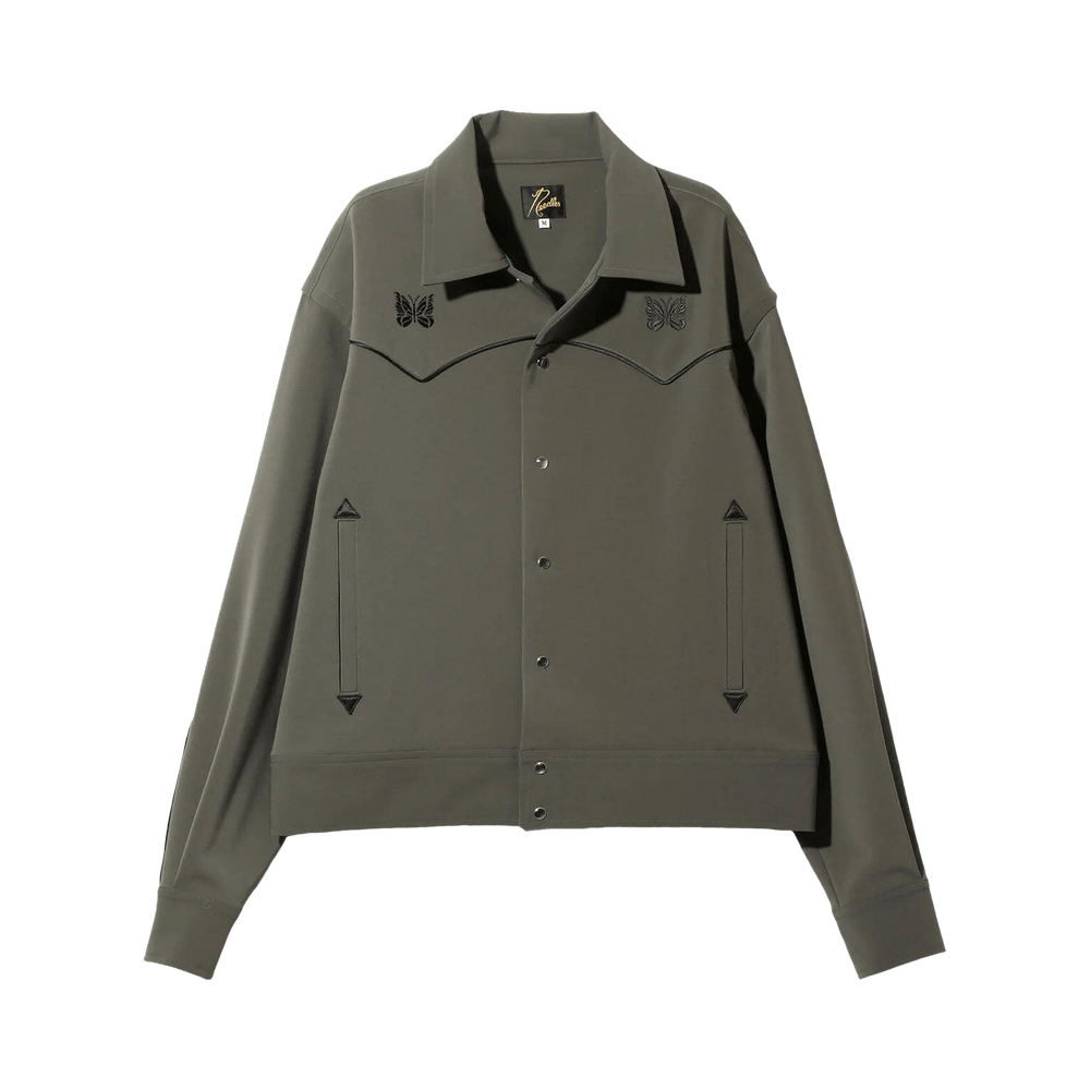 Buy Needles Piping Cowboy Jacket 'Olive' - PU208 OLIV | GOAT
