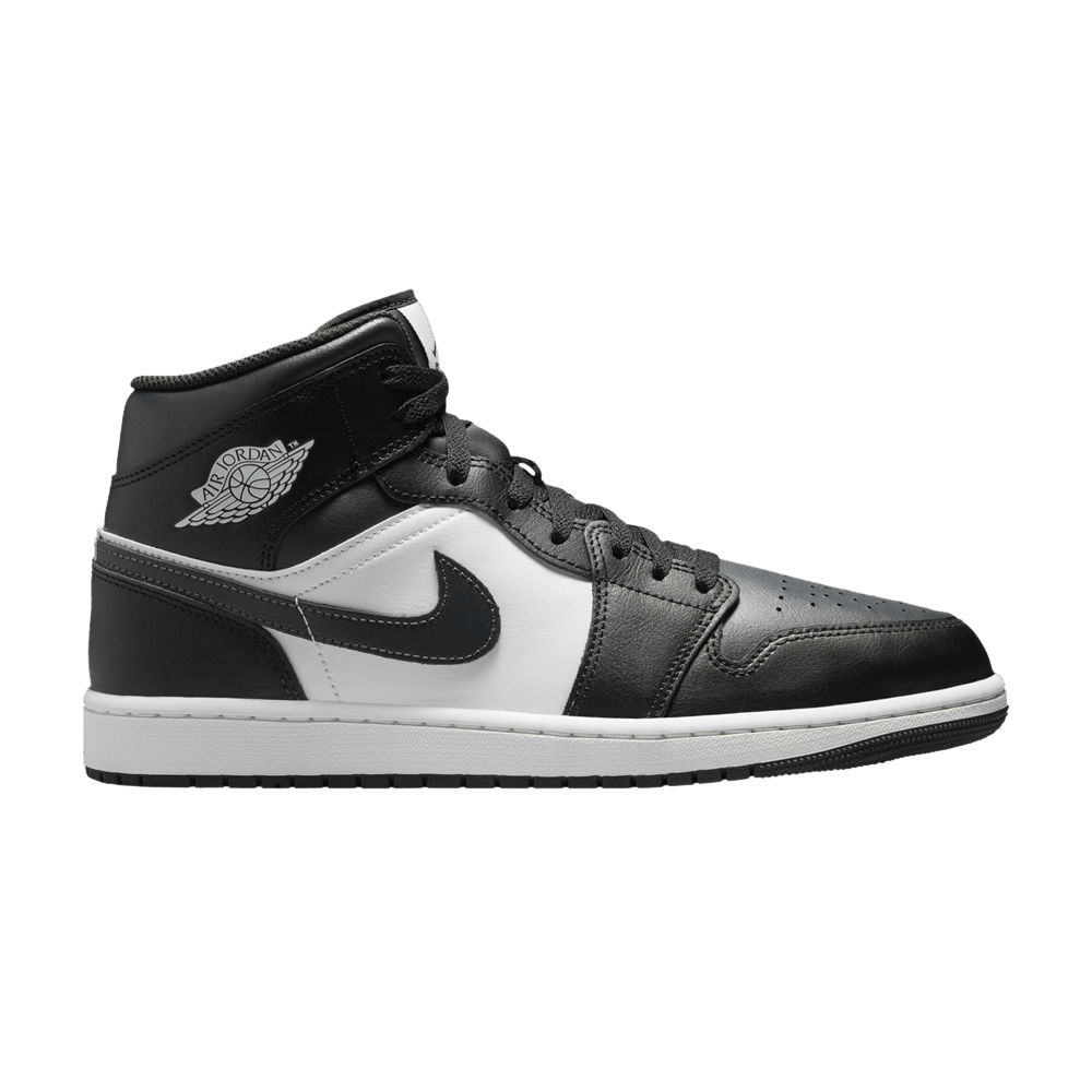 Air Jordan 1 Mid Black Off Noir