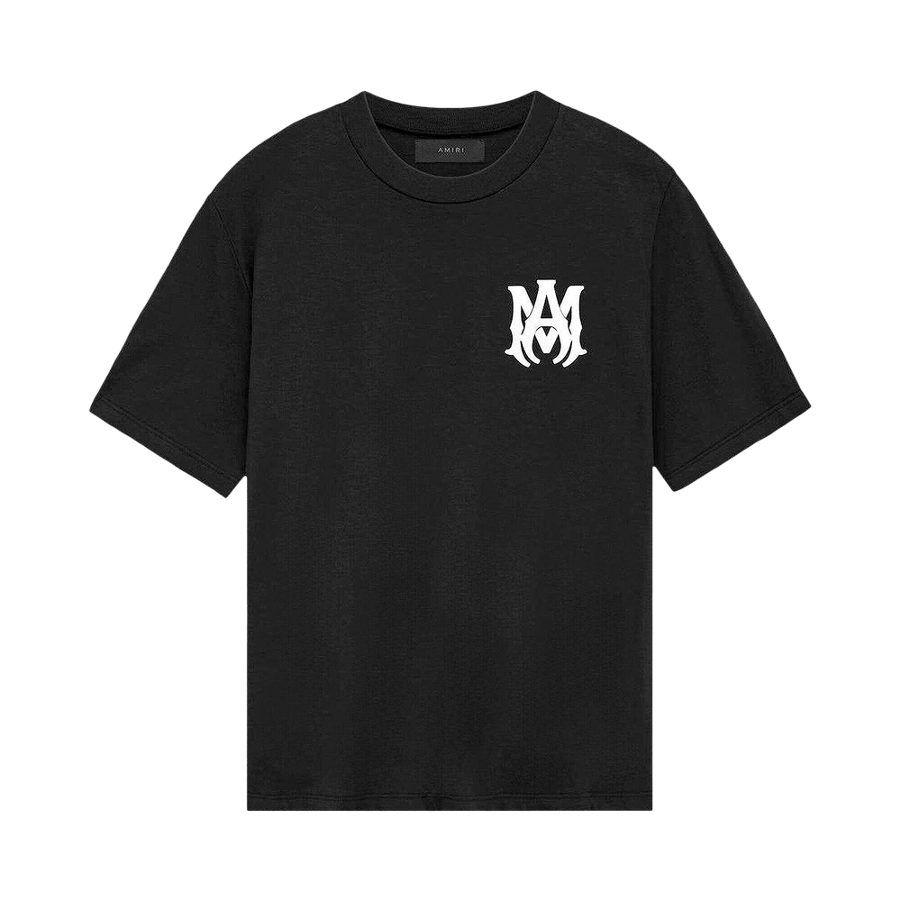 Tシャツ・カットソー AMIRI Men T Shirts AMJYTE1232CO 001 BLACK AMIRI Black cotton T-shirt | TheDoubleF