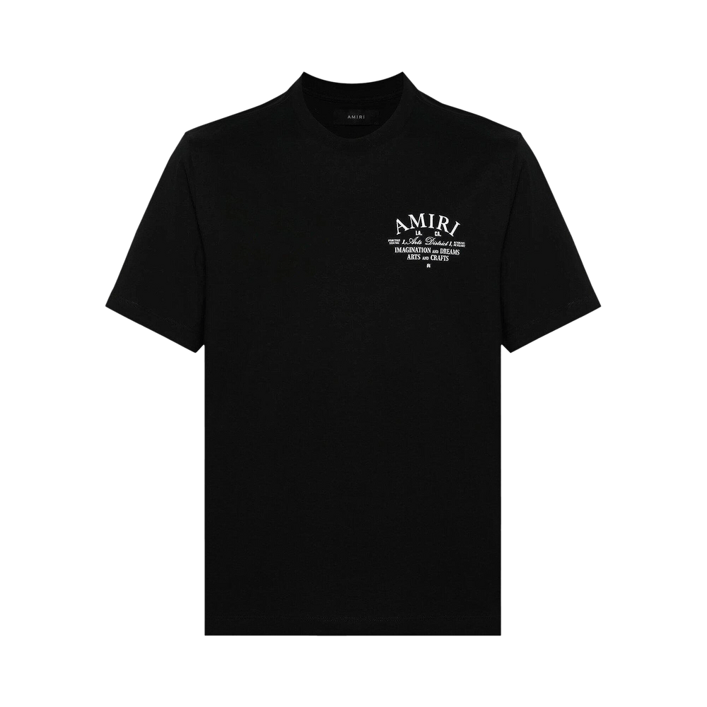 Tシャツ・カットソー AMIRI Men T-shirt Black AMJYTE1071 001 Buy Amiri Arts District Tee 'Black' - AMJYTE1071 001 BLAC | GOAT