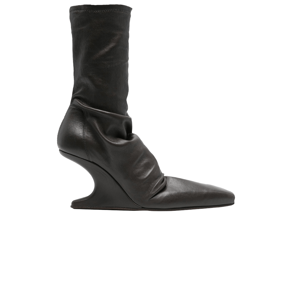 Buy Rick Owens Wmns Porterville 85mm Cantilever 8 Sock Boot 'Black