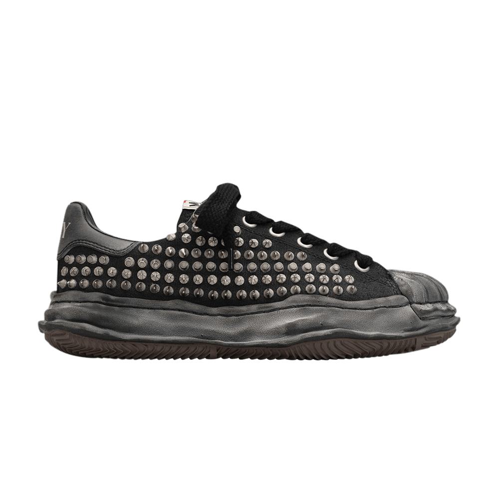 Buy Maison Mihara Yasuhiro Blakey OG Sole Studded Canvas Low