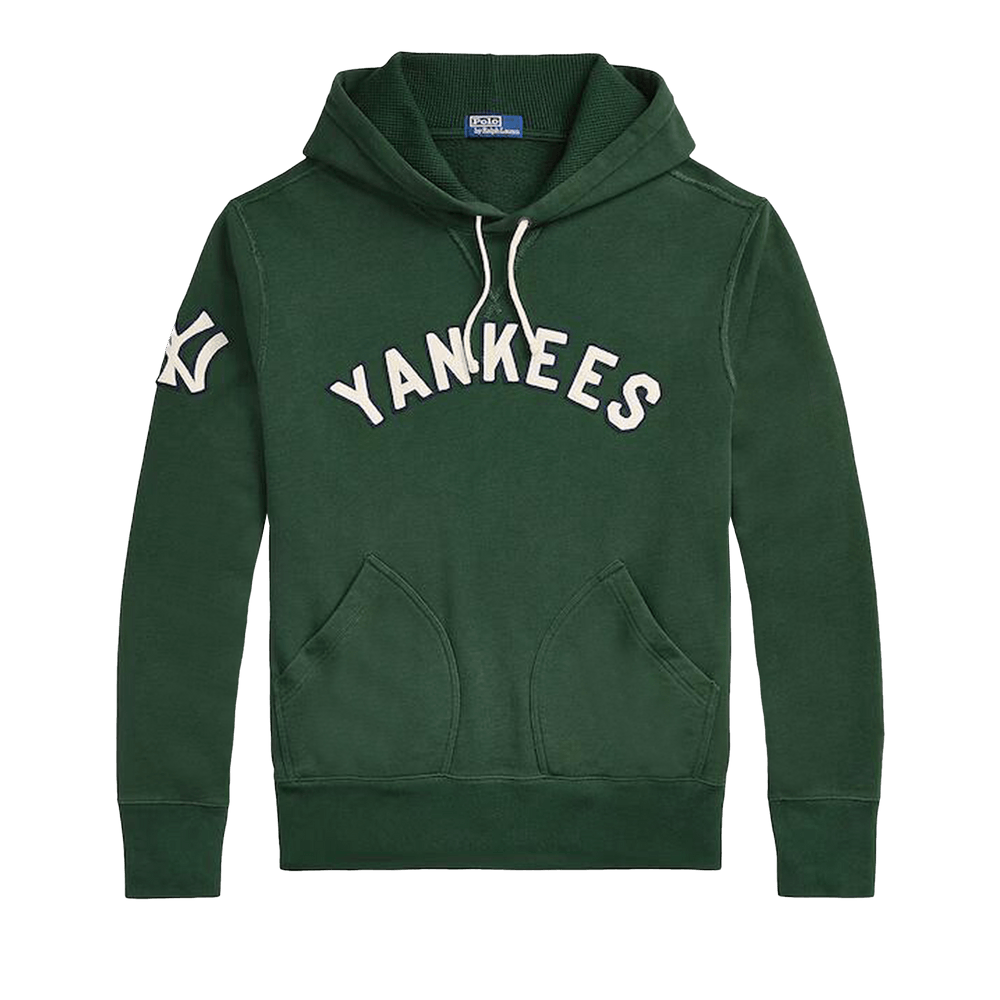 Buy Polo by Ralph Lauren x New York Yankees Pullover Hoodie 'Green