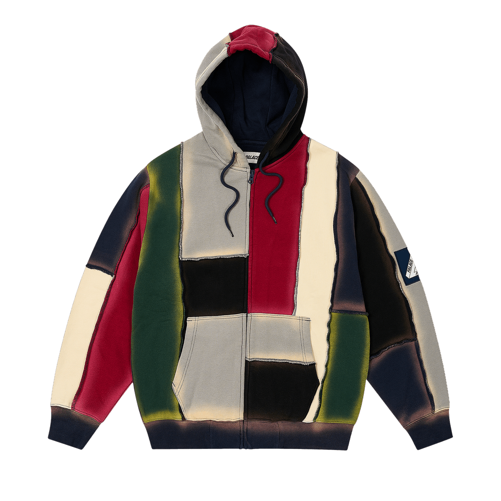 Buy Palace Patch Me Up Zip Hood 'Multi Brights' - P27CS114 | GOAT
