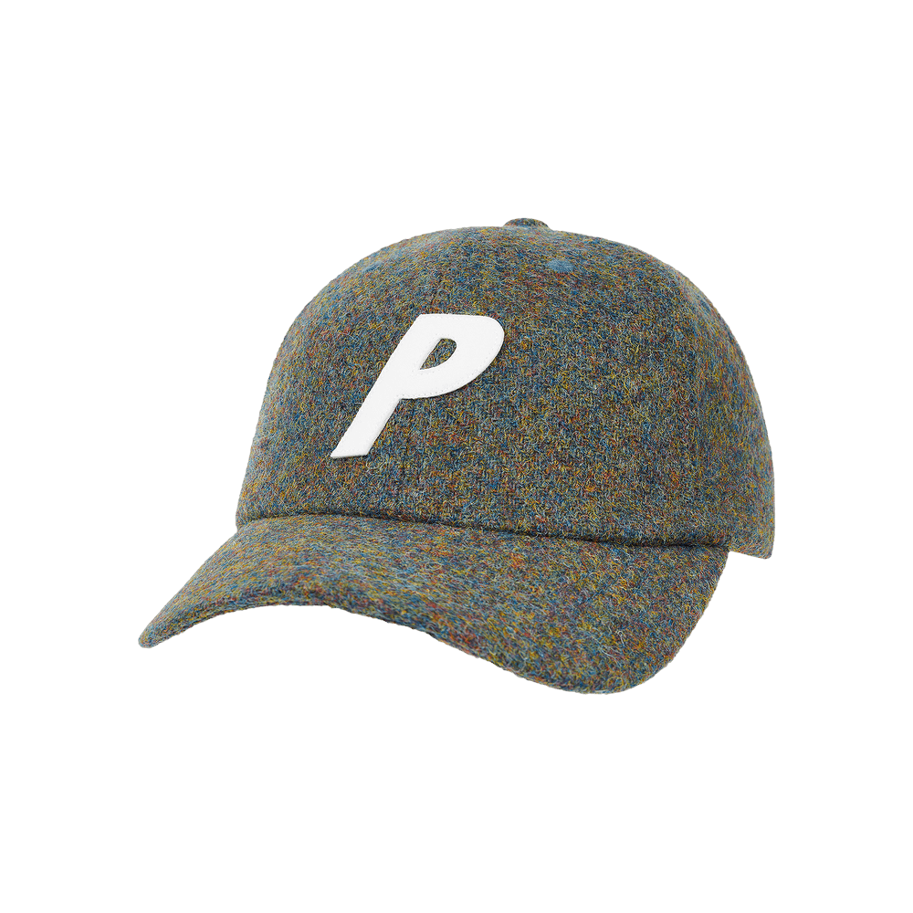 新しいブランド Buy Palace GOAT | P27H112 - 'Green' 6-Panel P Tweed Harris 帽子