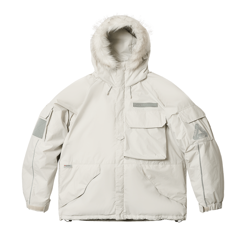 Buy Palace Pcwcs Hooded Jacket 'Ice Grey' - P27JK062 | GOAT
