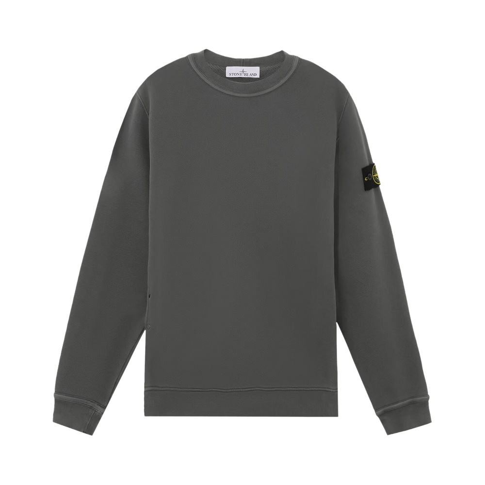 Buy Stone Island Dyed Sweatshirt 'Lead Grey' - 811561241 V0162