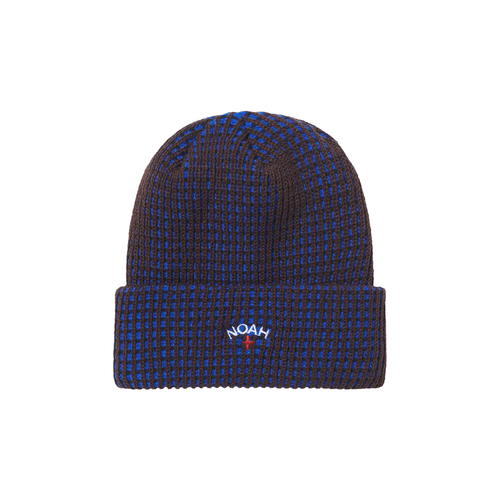 NEW Noah Tri-Color Beanie BROWN