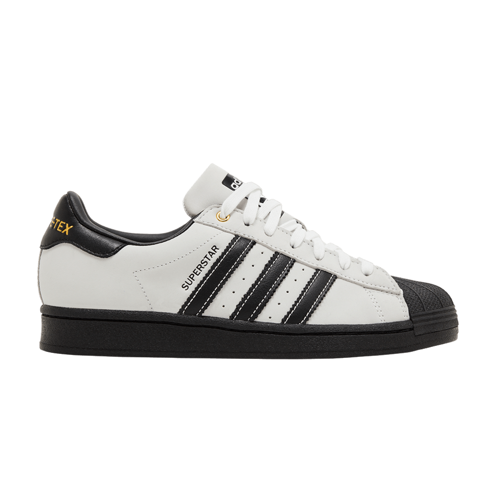 Size 11.5 Superstar GORE-TEX 'Black White'