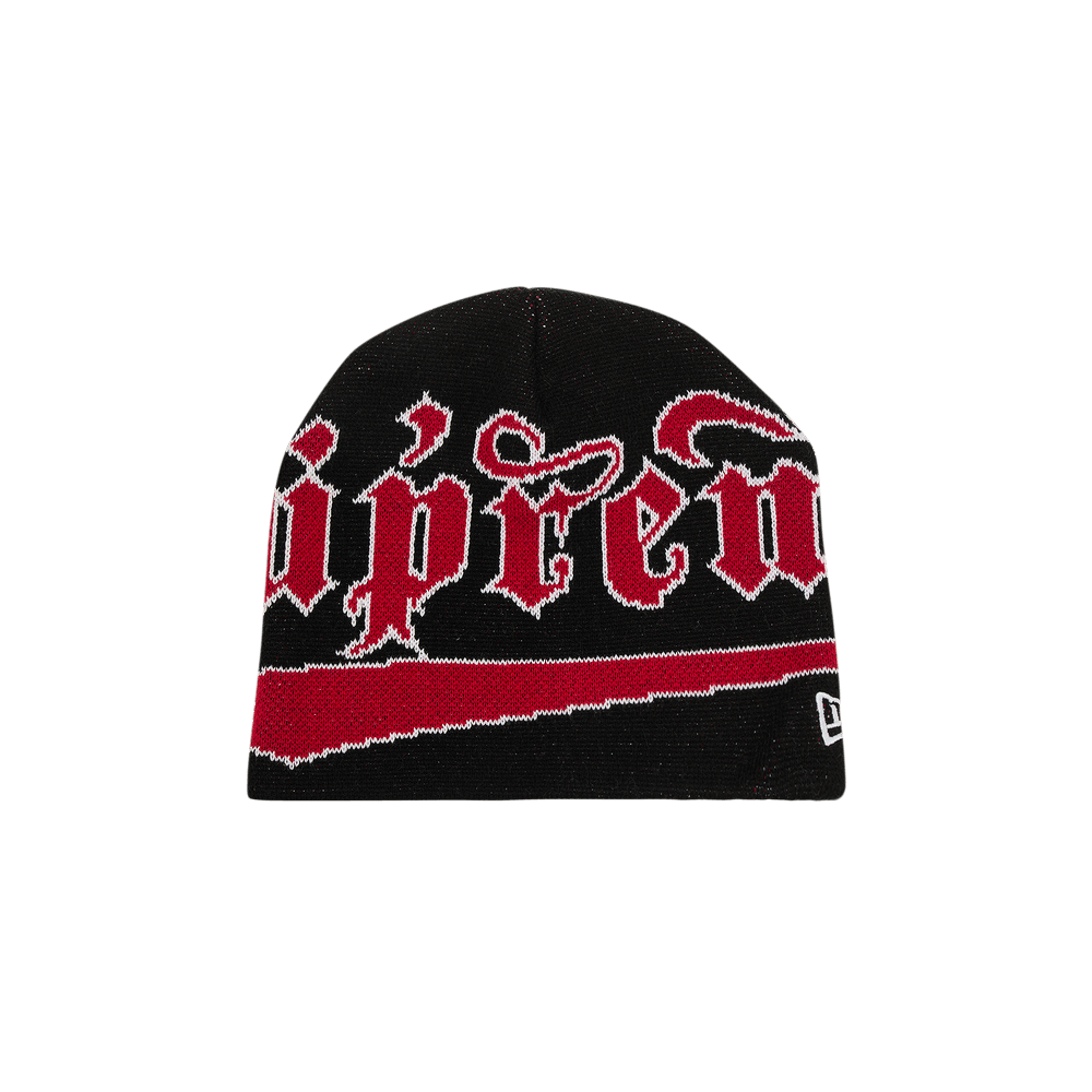 Supreme New Era Accent Beanie Orange FW24