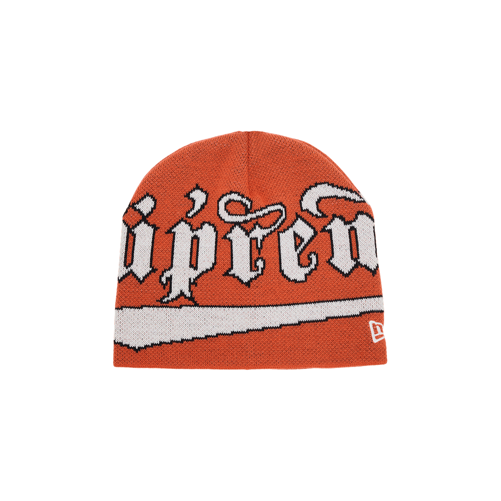 Buy Supreme New Era Accent Beanie 'Orange' - FW24BN67 ORANGE | GOAT UK