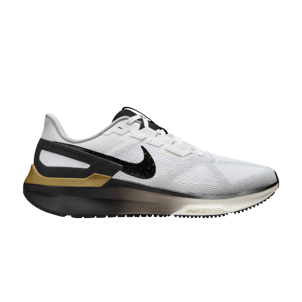 Buy Nike Air Zoom Structure 25 'White Metallic Gold Black