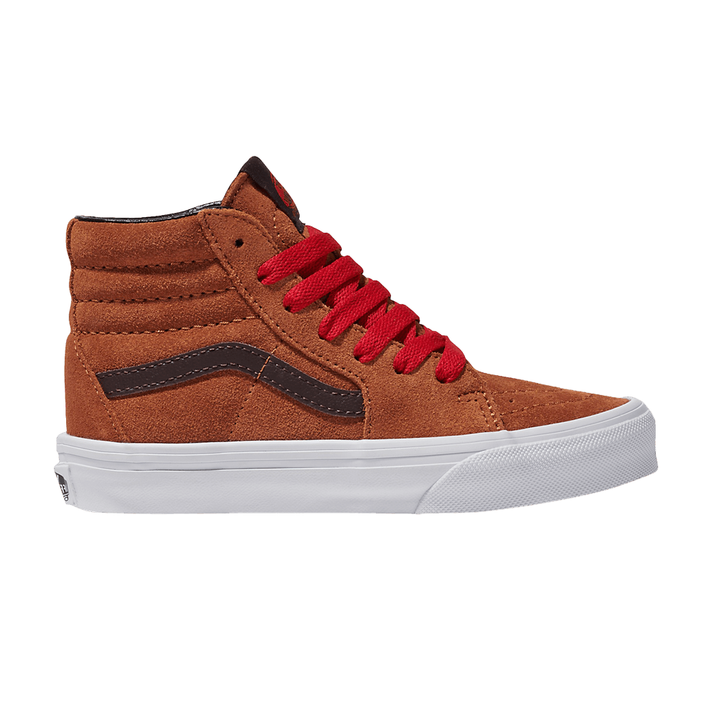 Vans Sk8-Hi Kids Glazed Ginger Brown