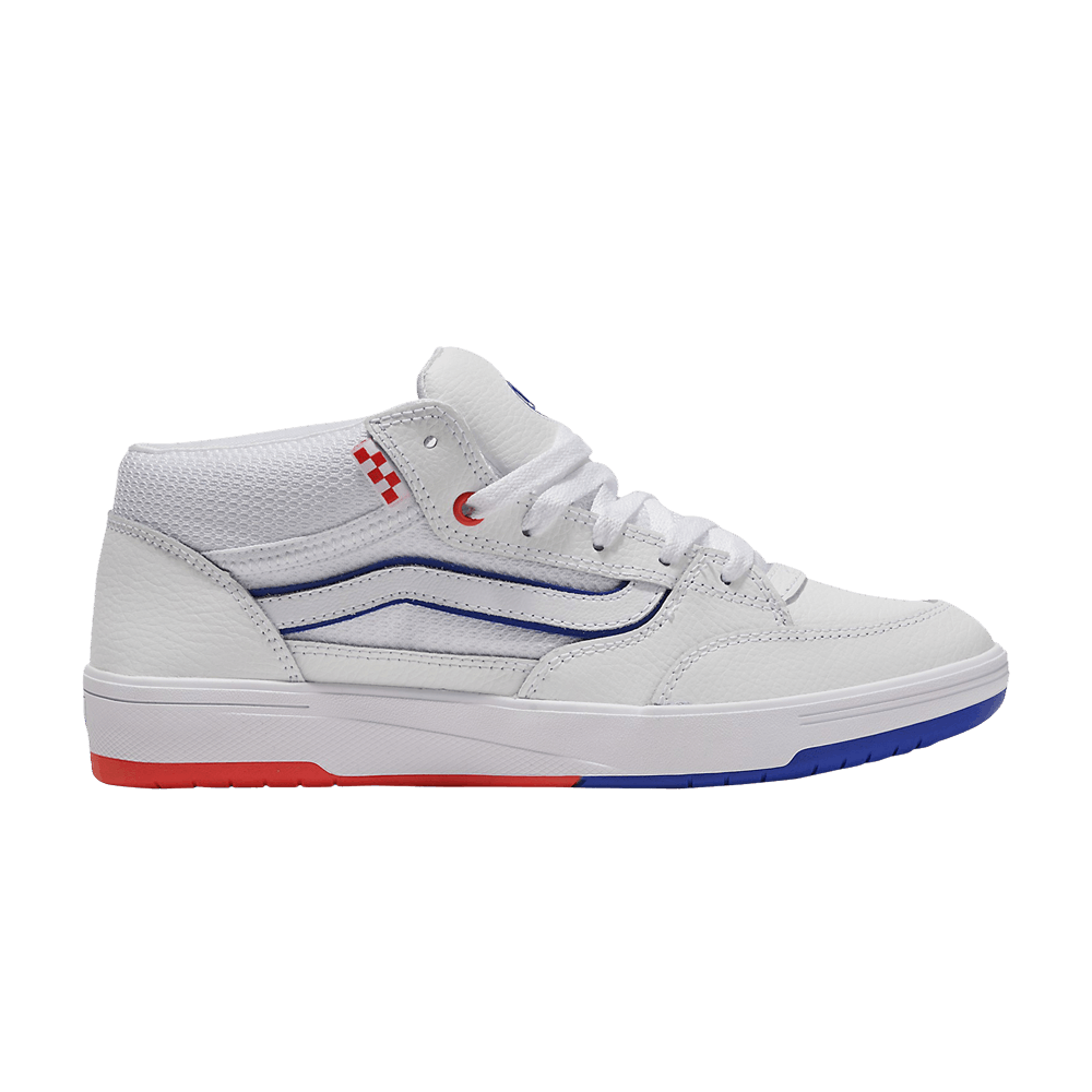 はや Buy Vans Skate Zahba Mid 'Athletic White Blue Red' - VN0A2Z3TWTM