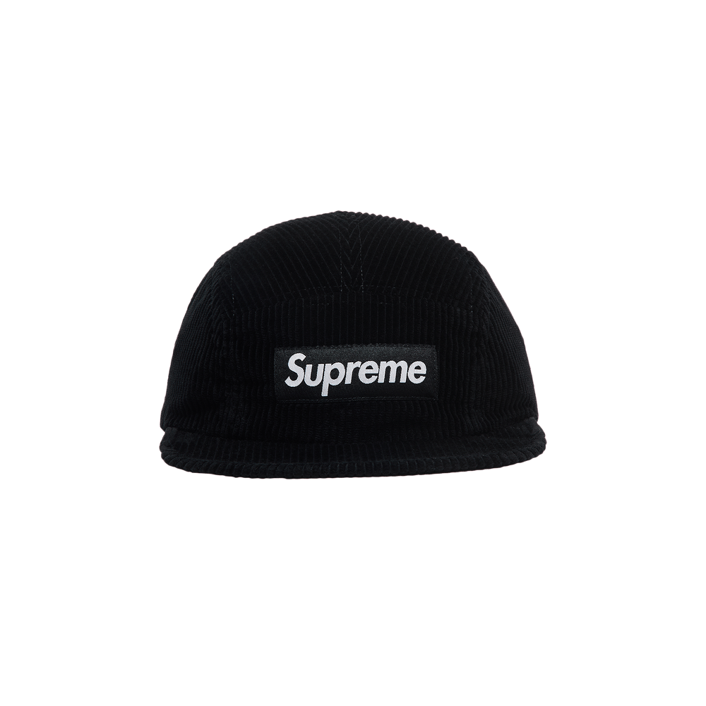 Buy Supreme Corduroy Camp Cap 'Black' - FW24H86 BLACK | GOAT IT
