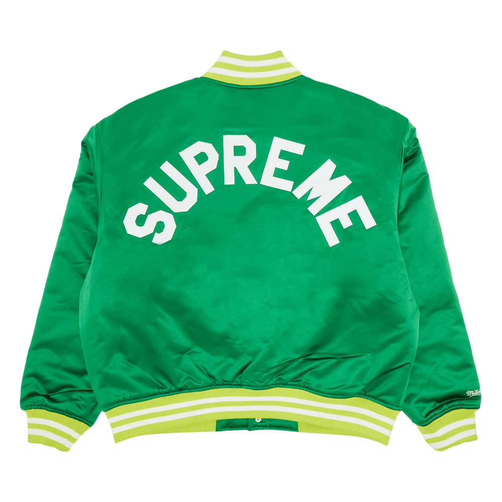 Supreme スタジャン 緑/黄色 1994年 Supreme（シュプリーム）スタジャン 緑 サイズ:L メンズ/2200613701037