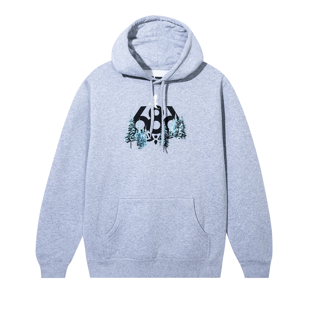 Buy Anti Social Social Club x 686 Hardpack Hoodie 'Heather Grey
