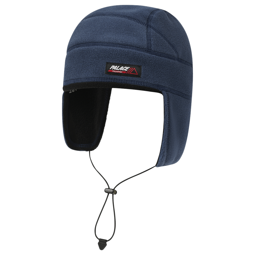 Buy Palace Polartec Earflap Tech Beanie 'Navy' - P27BN045 | GOAT