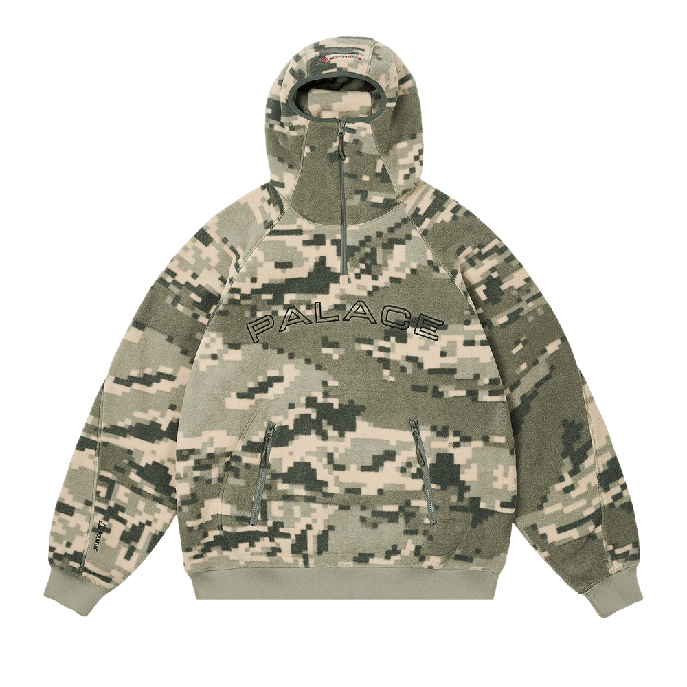 Size m Palace Polartec Shadow Hood 'Tiger Digi Camo'