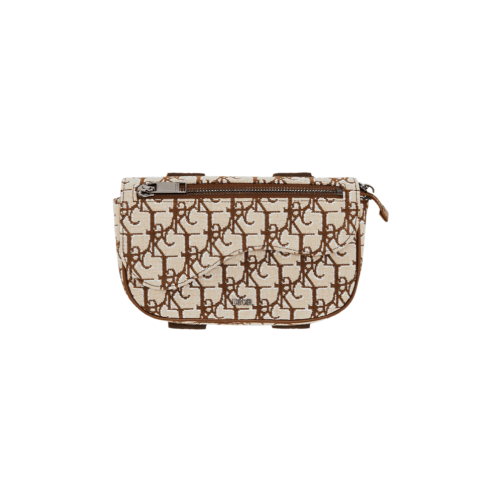 Buy Dior x Cactus Jack Oblique Jacquard Saddle Arm Pouch