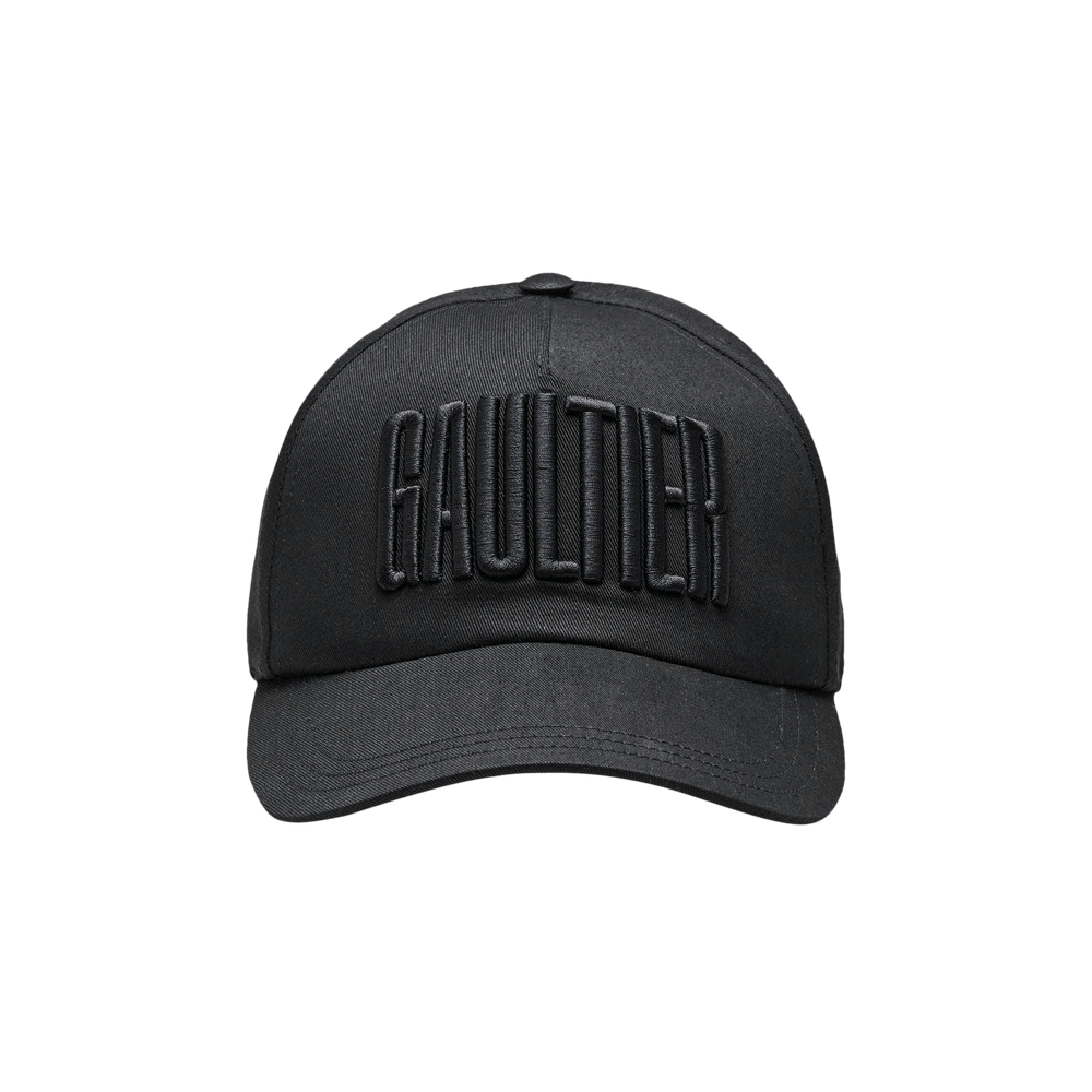 Buy Jean Paul Gaultier Embroidered Cap 'Black' - 24 30 U