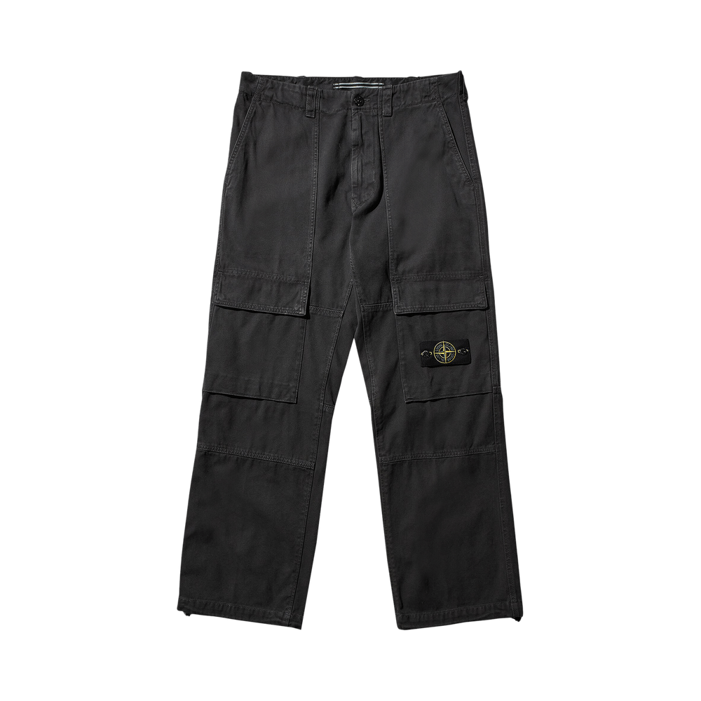 Buy Stone Island Relaxed Fit Cargo Pants 'Lead Grey' - 811530601