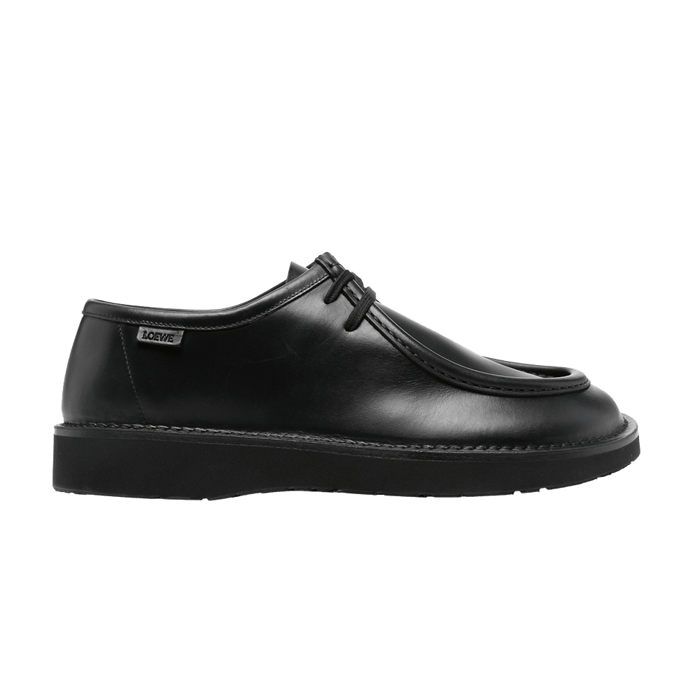 Buy Loewe Faro Lace Up 'Black' - M816284X39 | GOAT