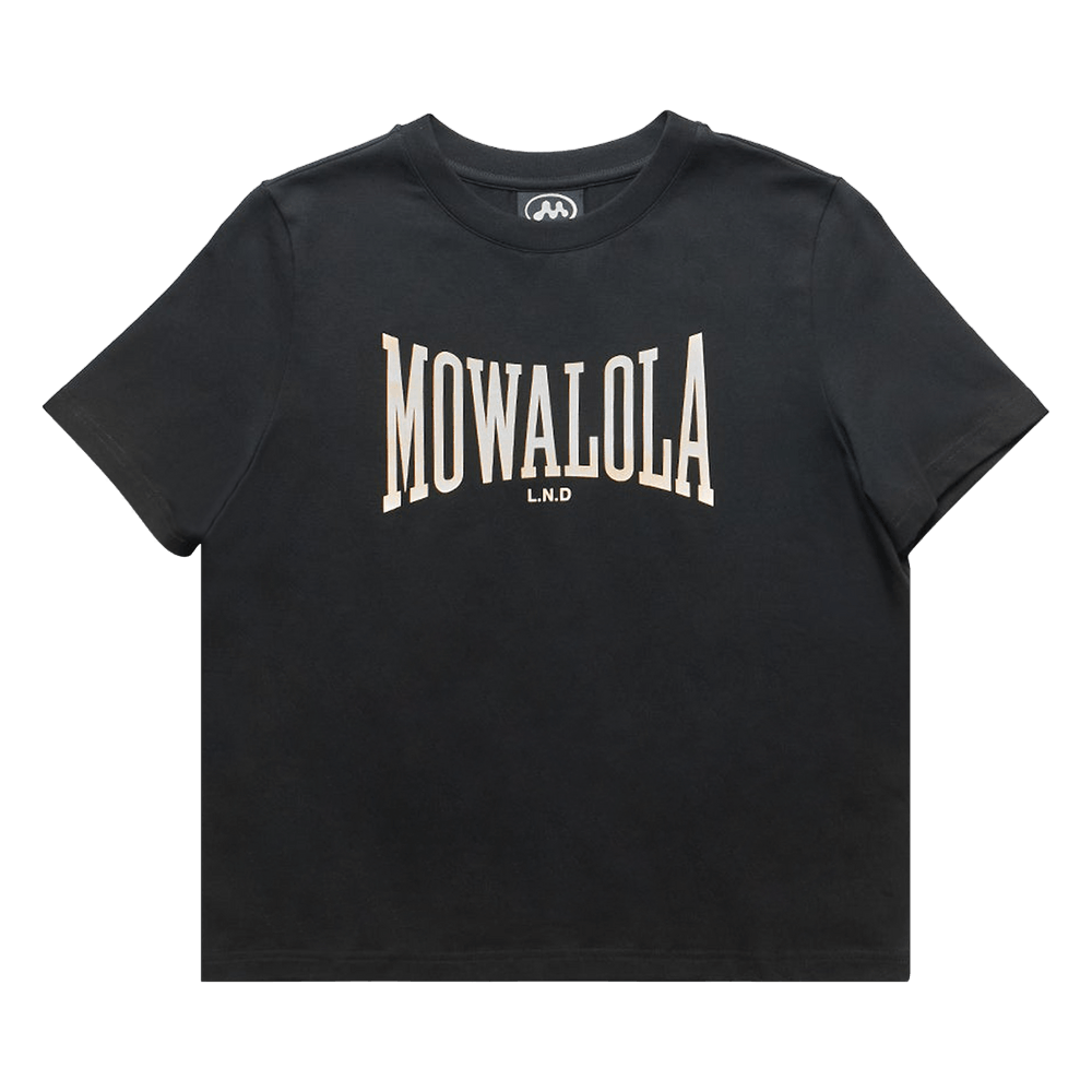 Buy Mowalola Sweat Tee 'Black' - MOSS24TT02012372 | GOAT CA