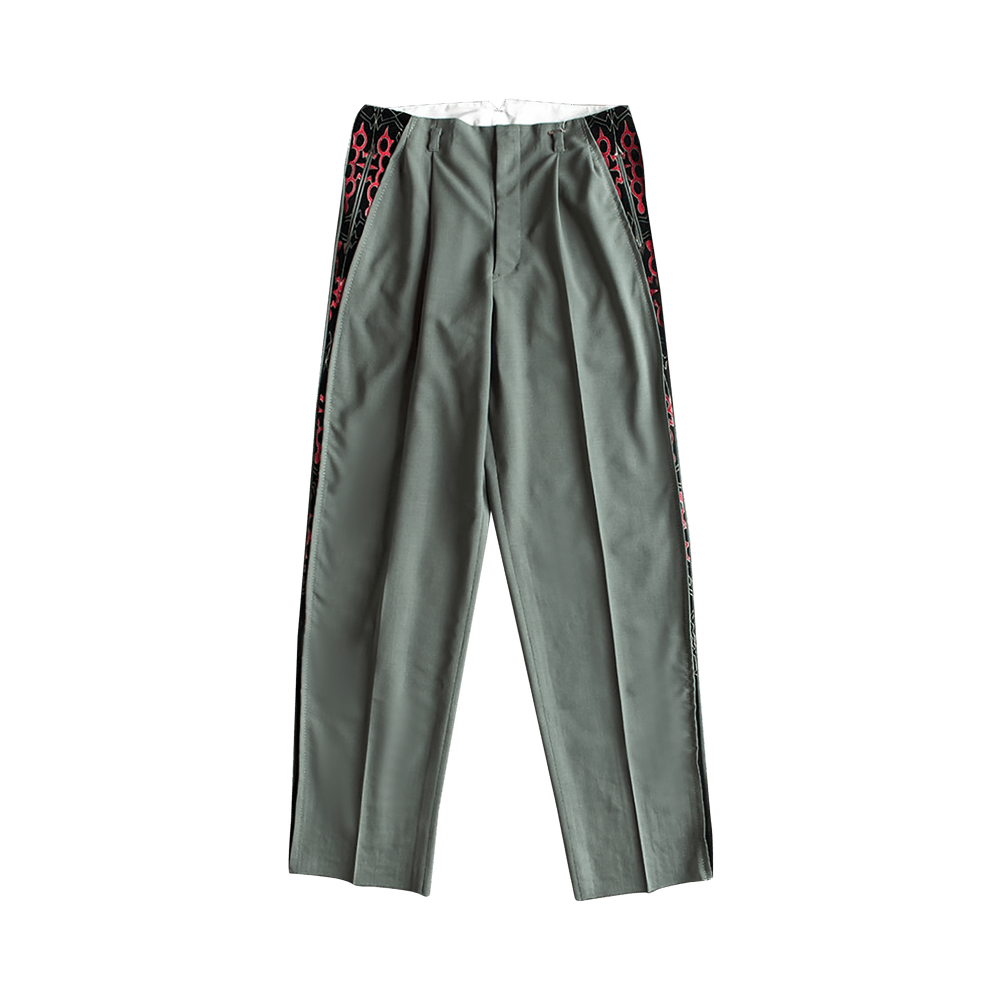 スーツ WACKO MARIA WOLF'S HEAD PANTS WOLF'S HEAD / ROCKABILLY PANTS (TYPE-3)【BLACK-BLACK