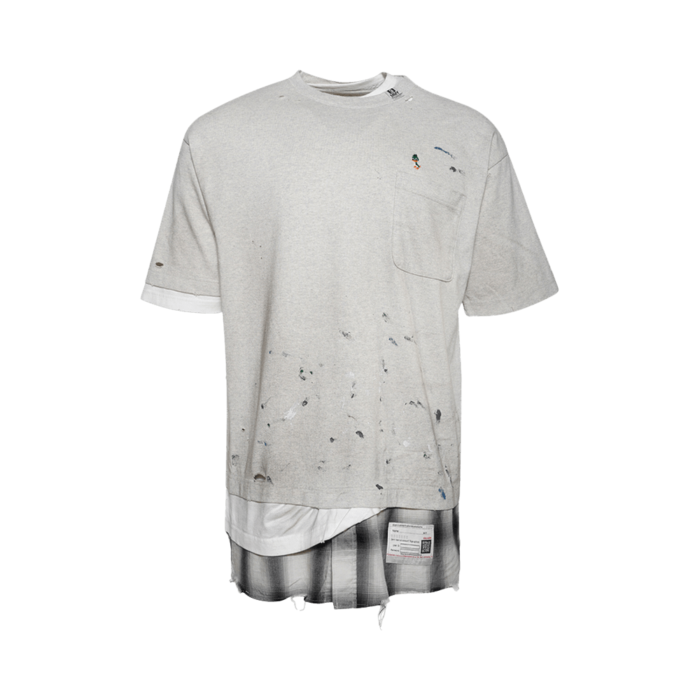 注目 Buy Maison 'White Tee Layered Triple Yasuhiro Mihara レースクイーン