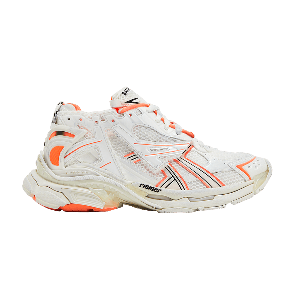 Orange balenciaga race runners cheap