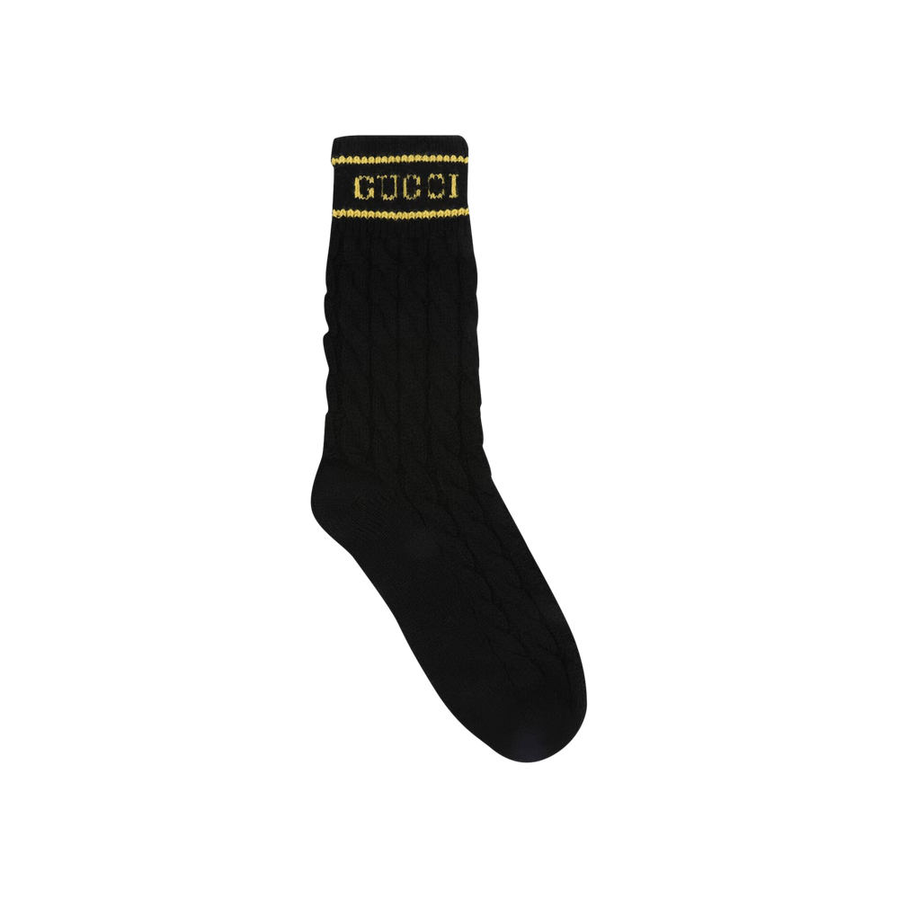 Buy Gucci Cable Knit Ankle Socks 'Multicolor' - 676826 4GB24 1075