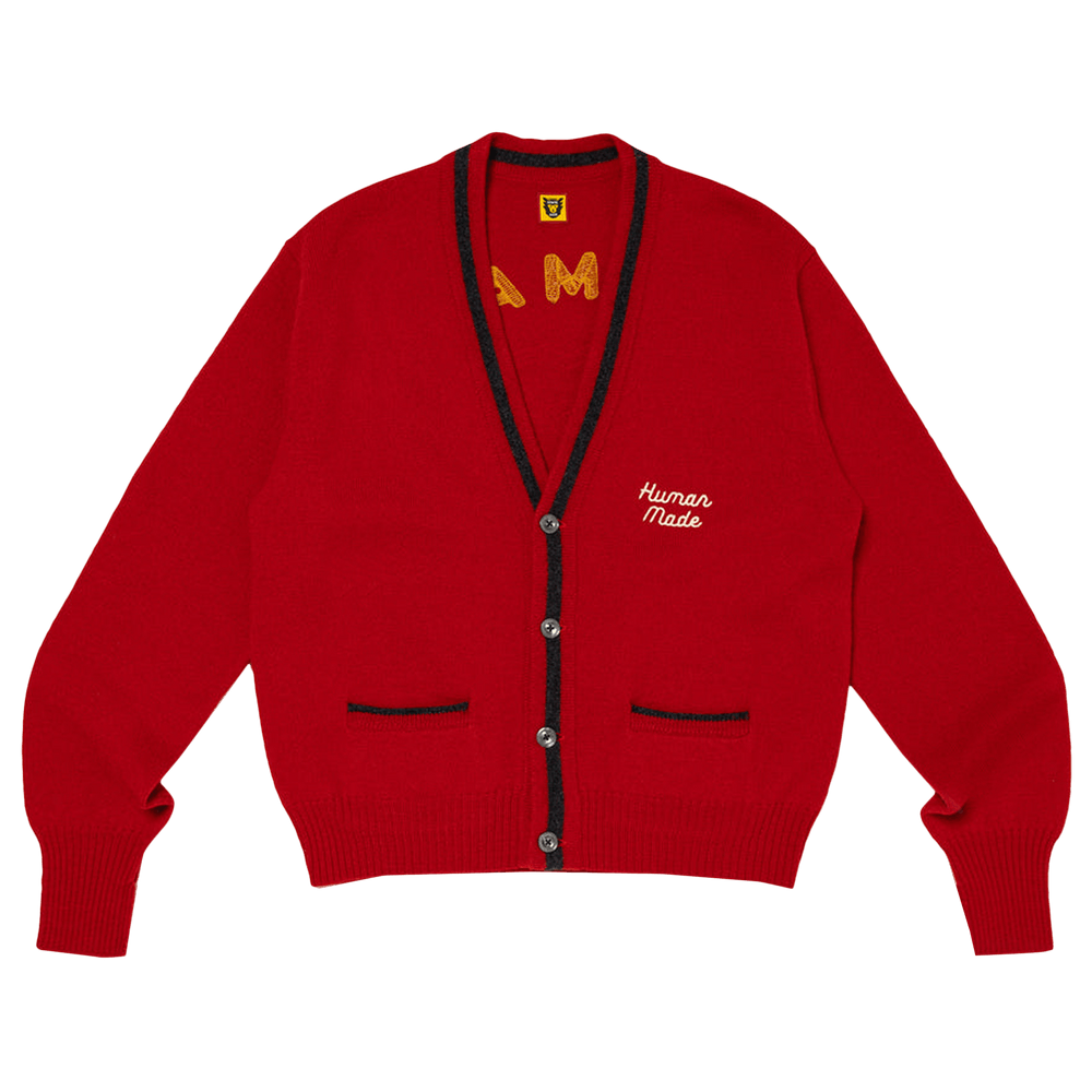 CAR CLUB CARDIGAN RED | Bodega