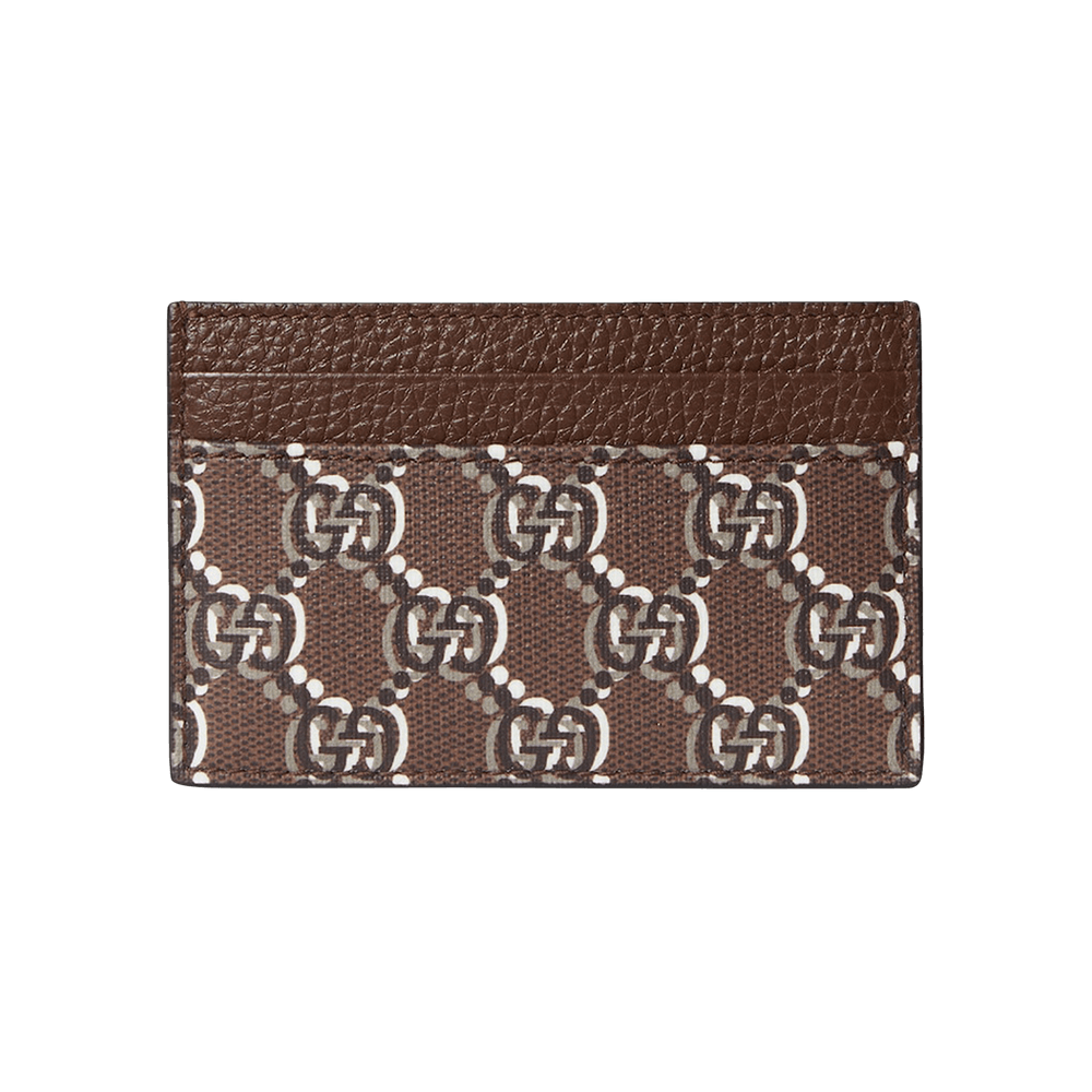 Buy Gucci Card Case 'Brown' - 802021 FADUN 8649 | GOAT