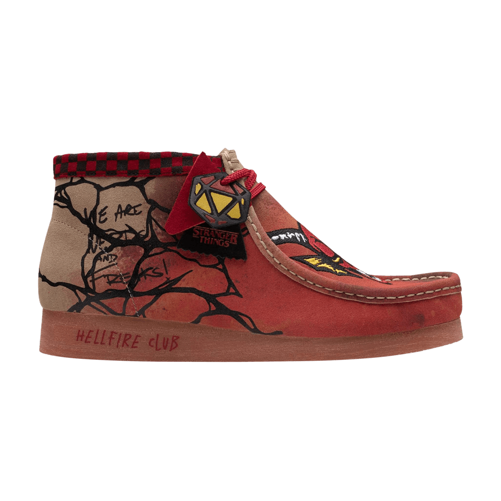 Clarks Stranger Things X Wallabee Evo The Upside Down