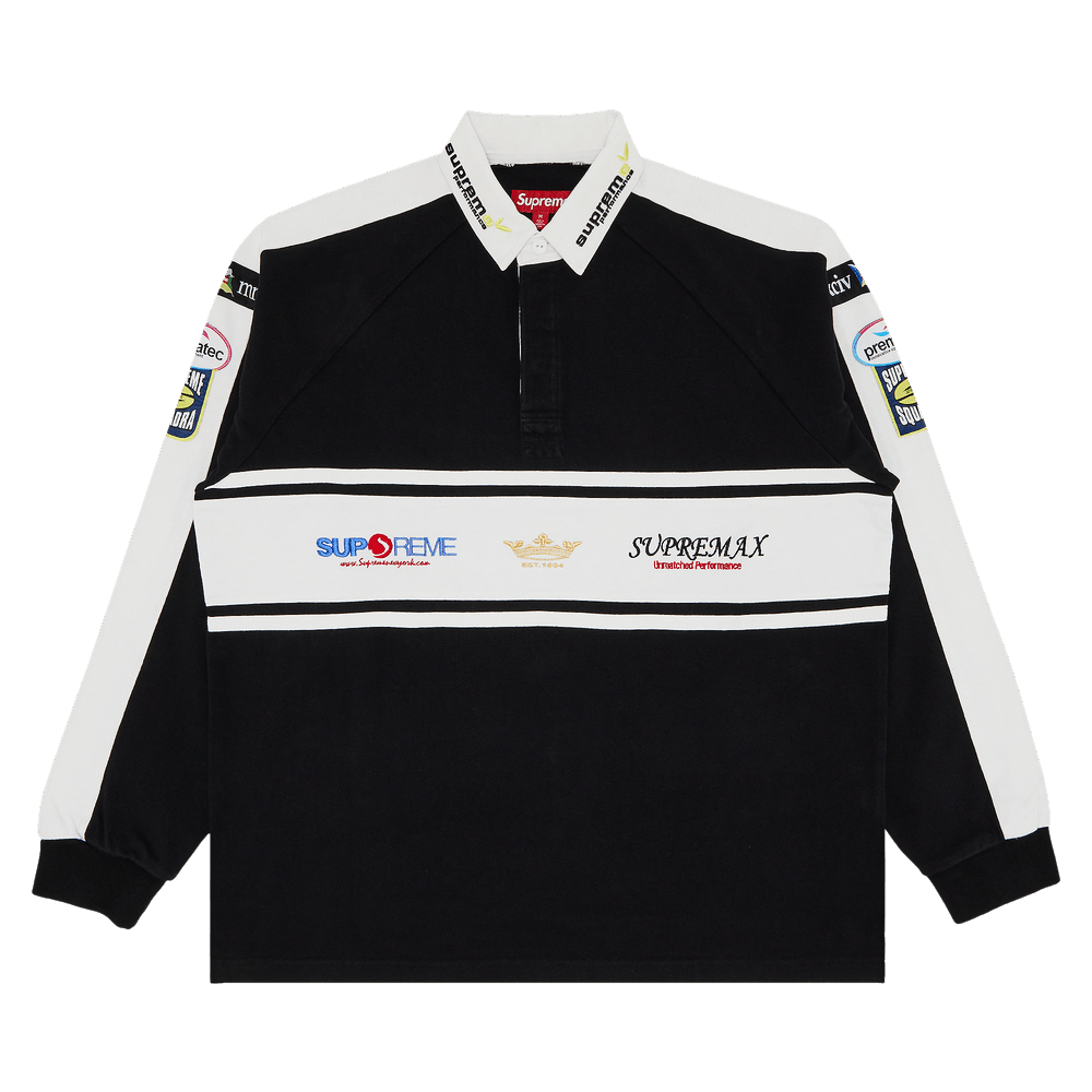 人気ブランドランキング Stripe Chest Supreme Buy Rugby GOAT | BLACK FW24KN88 - 'Black' ウェア