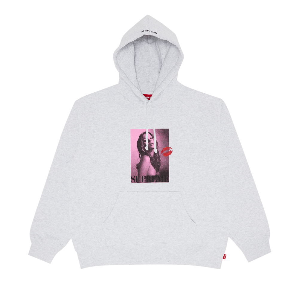Buy Supreme Kate Moss Hooded Sweatshirt 'Ash Grey