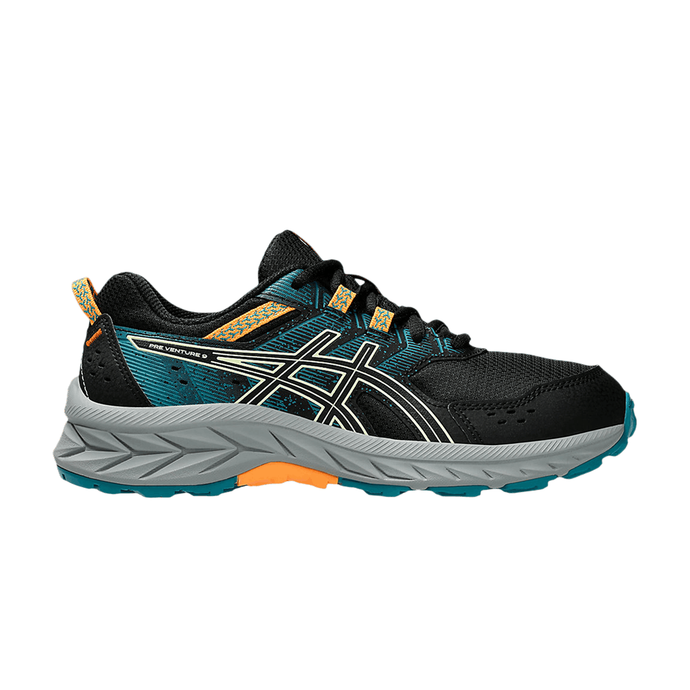 Asics Gel Venture 9 GS Black Cool Matcha