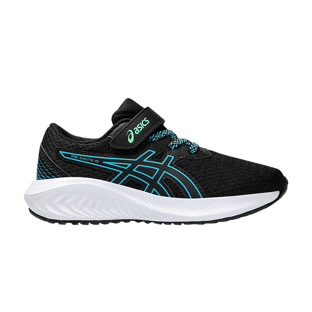 Asics Pre Excite 10 PS Black Digital Aqua
