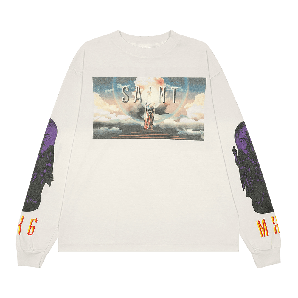 PTP × SAINT Mxxxxxx Long sleeve T-shirt SAINT MXXXXXX - MX6 L/S Tee — SUPERMRKT